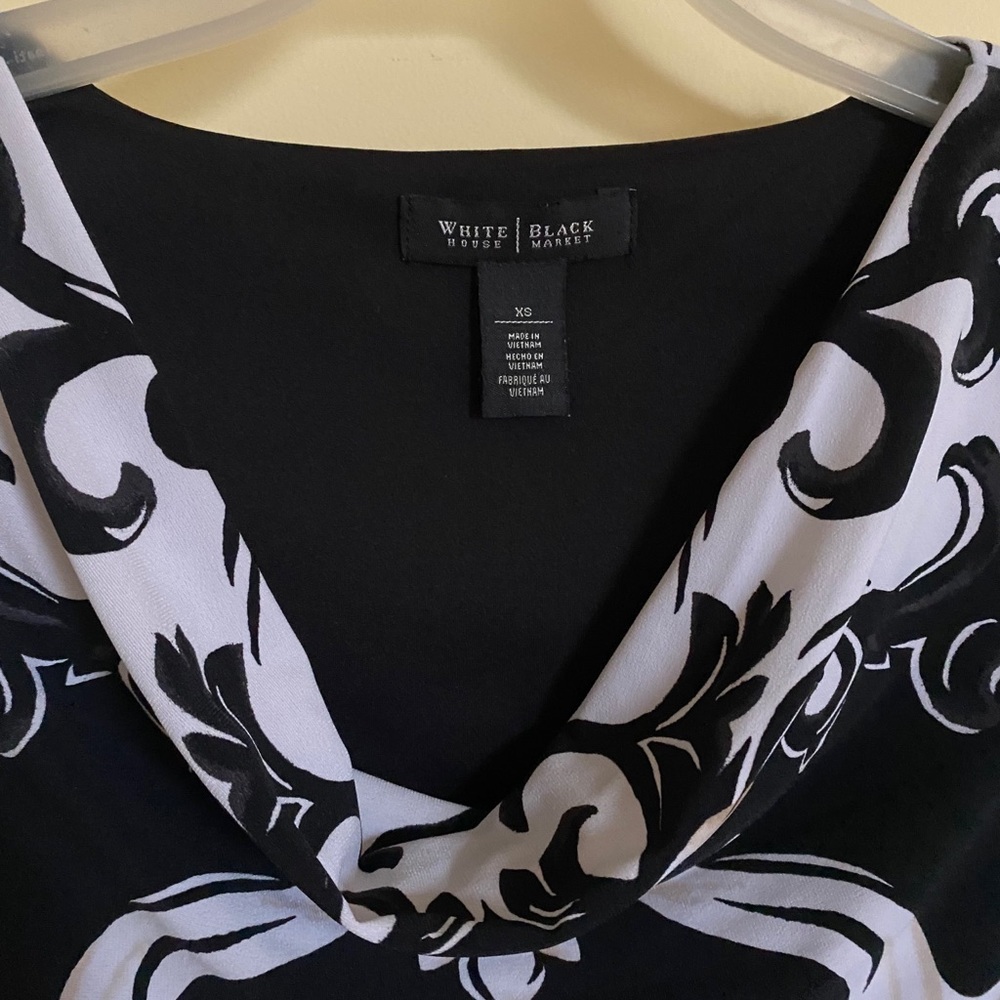 White House Black Market Cowel Neck Dress - Picture 2 of 2
